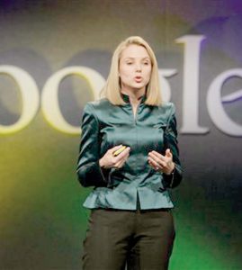 ...Marissa Mayers den un presentashon pa Google... 