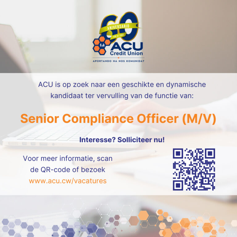 ACU – Senior Compliance Officer