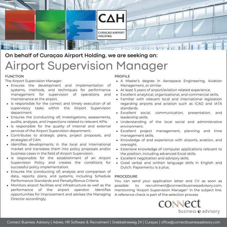 CAH – Airport Supervision Manager